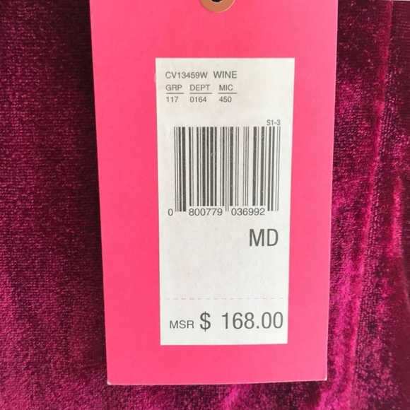 Chelsea & Violet Velvet Embroidered Shift Dress M - Picture 3 of 7